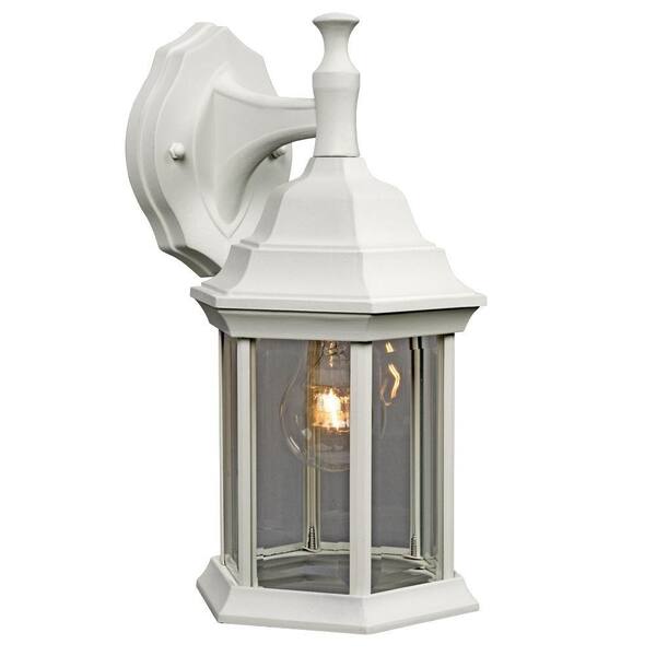 Filament Design Negron 1-Light Outdoor White Wall Lantern