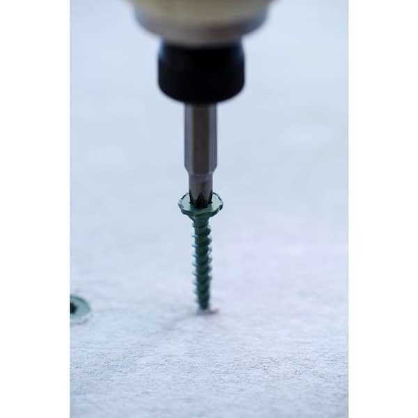 Backer-On #9 x 1-1/4 in. Serrated Flat Head Star Drive Cement Board Screws (185-Pack) - image 5