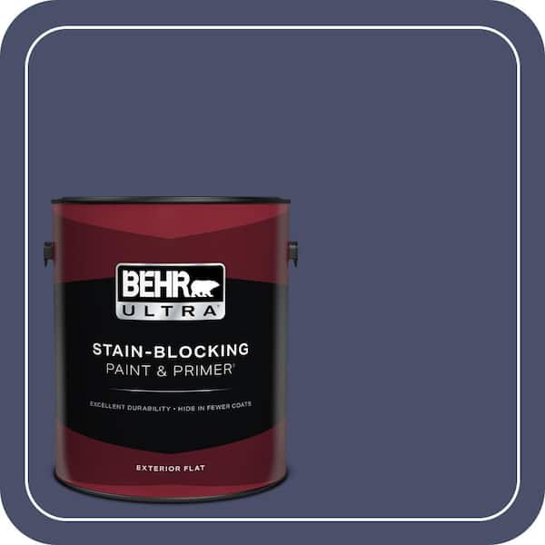 BEHR ULTRA 1 gal. #PPU15-18 Vintage Velvet Flat Exterior Paint & Primer
