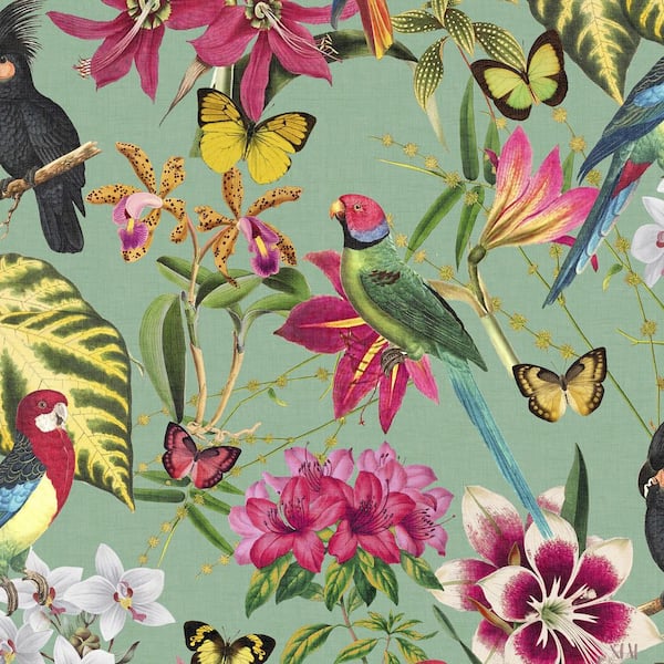 Envy Paradiso Multi Matte Non Woven Removable Paste The Wall Wallpaper Sample