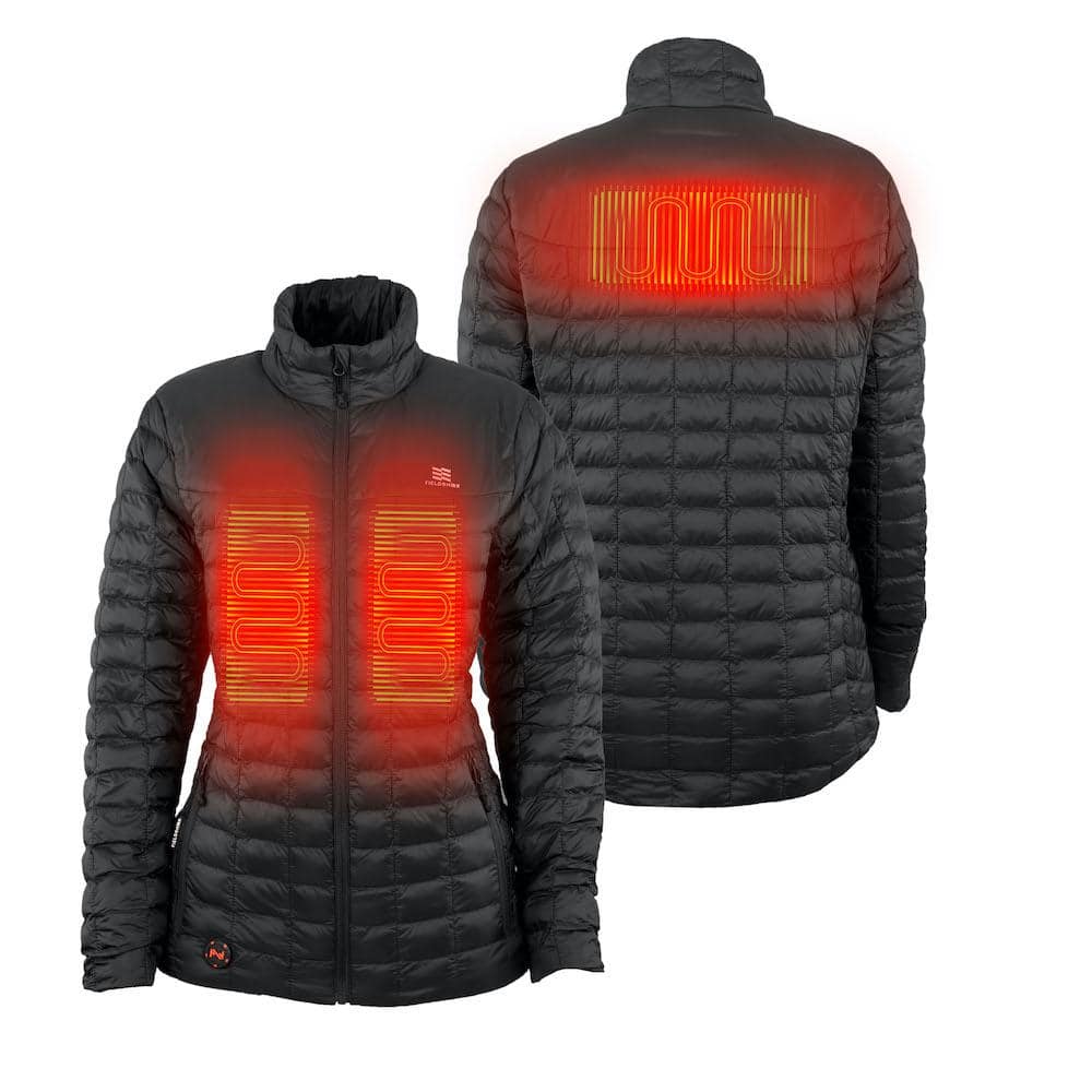 MOBILE WARMING Backcountry 7.4-Volt Heated Jacket with Rechargeable  Lithium-Ion USB Battery MWWJ04010620 - The Home Depot