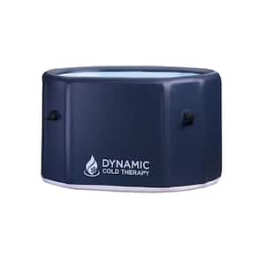 Dynamic Series 1-Person 1-Jet Oval Cold Plunge Tub, Chills and Heats w/ Dual Filter System with Cover and Ground Mat