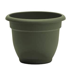 Ariana 11 in. Living Green Plastic Self-Watering Planter