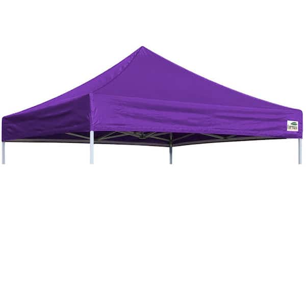 Terracemaster USA Pop Up 10 ft. x 10 ft. Replacement Canopy Tent Top Cover, Instant Ez Canopy Top Cover ONLY(purple