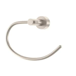 Innburg Towel Ring in Brushed Nickel