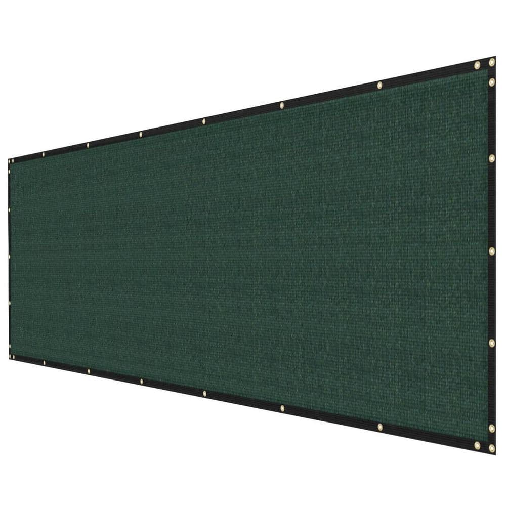4 ft. x 20 ft. Green Polyethylene Privacy Fence Screen