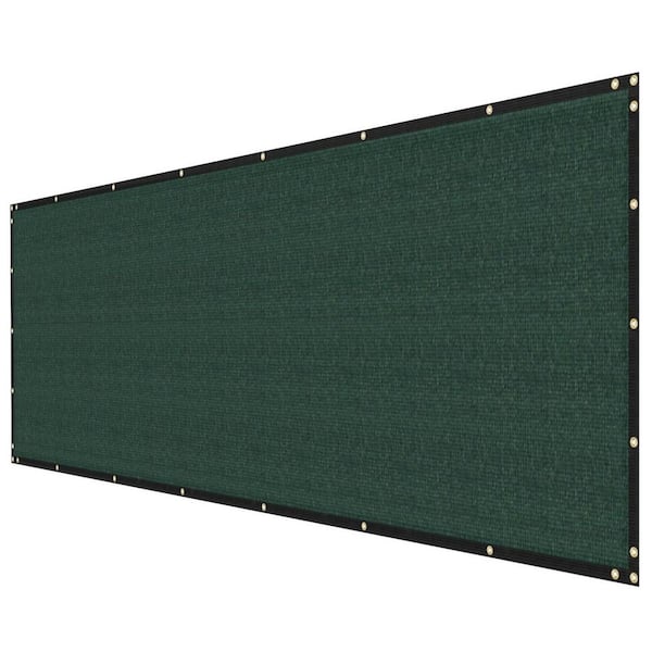 4 ft. x 20 ft. Green Polyethylene Privacy Fence Screen