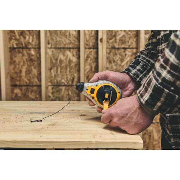 DEWALT TOUGHSERIES 100 ft. Chalk Reel DWHT48335 - The Home Depot