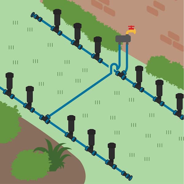 irrigation system schematic