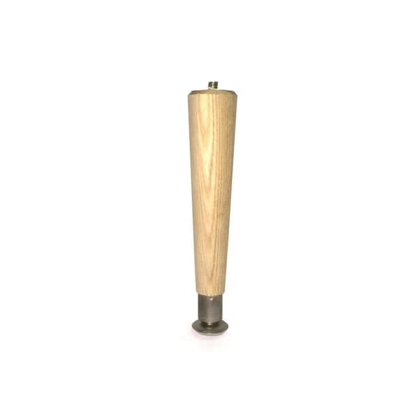 Waddell 7.5 in. Wood Round Taper Table Leg