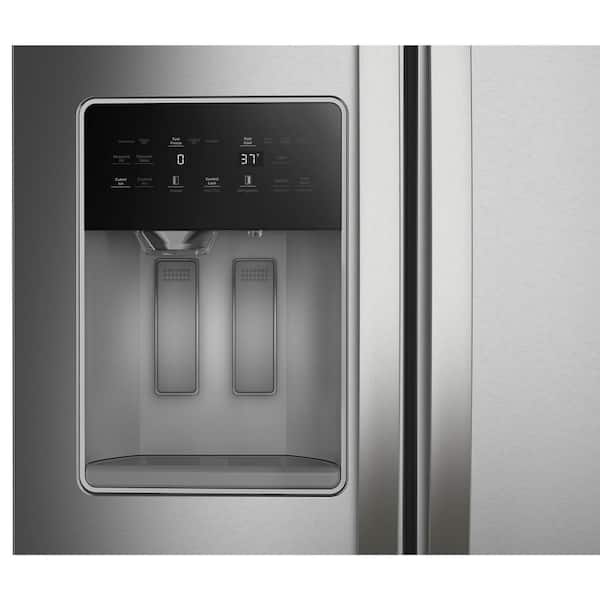 Whirlpool Side x Side Fridge (WRSC5536RZ) - Fingerprint Resistant Stainless Steel Whirlpool Side x Side Fridge (WRSC5536RZ) - Fingerprint Resistant Stainless Steel