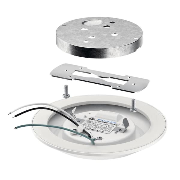 Downlight Gen I 7.5 in. 3000K White Integrated LED Flush Mount Ceiling Light