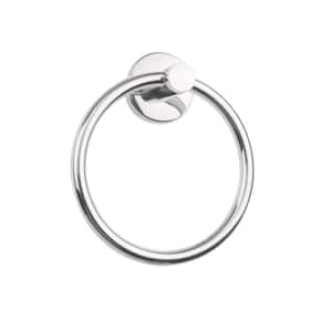Coronado Bathroom Wall Mount Round Hand-Towel Ring, in Polished Stainless Steel