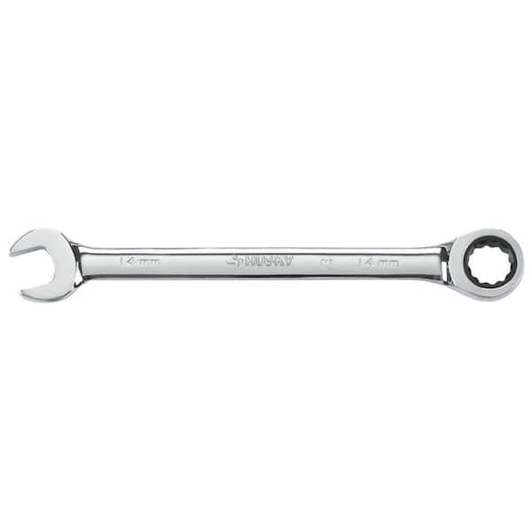 Husky 11/16 in. 12-Point SAE Ratcheting Combination Wrench