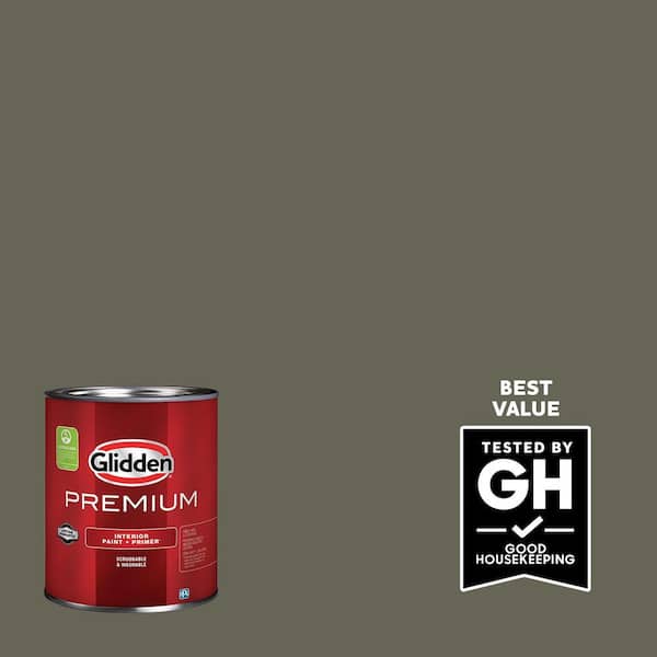 Glidden Premium 1 qt. PPG1031-6 Nevergreen Eggshell Interior Latex Paint