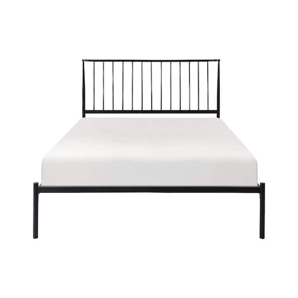 Seldovia Black Metal Frame Full Platform Bed