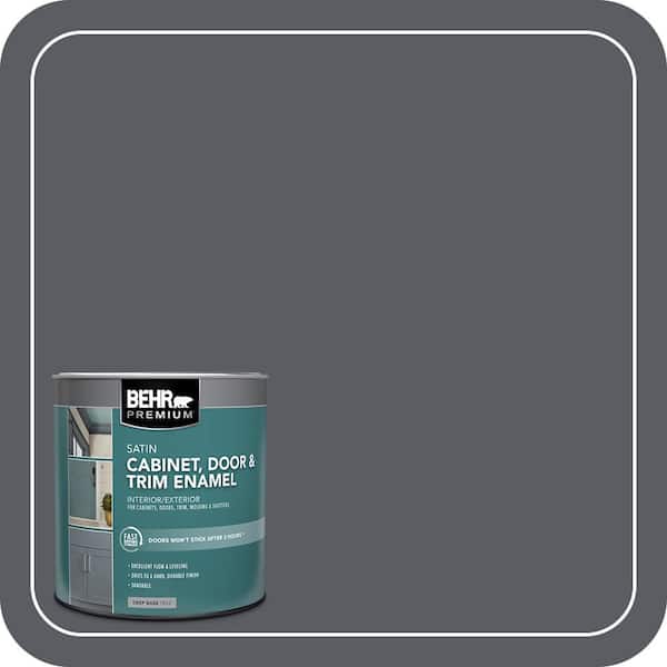 1 qt. #PPU18-02 Pencil Point Satin Enamel Interior/Exterior Cabinet, Door & Trim Paint