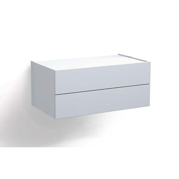 Space Pro Relax 36 in. White Double Drawer Box Kit