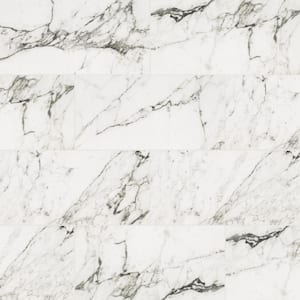 Donatello 16 in. x 32 in. Polished Porcelain Marble Look Floor and Wall Tile (14.2 sq. ft./Case)