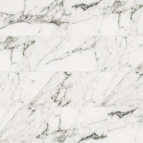 MSI Donatello 16 in. x 32 in. Polished Porcelain Marble Look Floor and Wall Tile (14.2 sq. ft./Case)