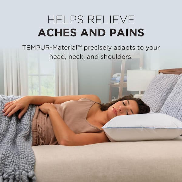 TEMPUR-PEDIC TEMPUR-Cloud Dual Cooling King Pillow, 2-Pack