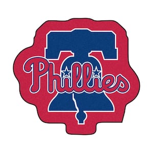 Philadelphia Phillies Red 2.5 ft. x 2.5 ft. Mascot Area Rug