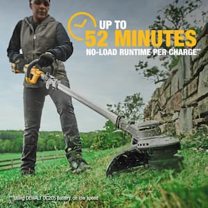 20V MAX Lithium-Ion Brushless Cordless String Trimmer with 5.0Ah Battery and Charger Included