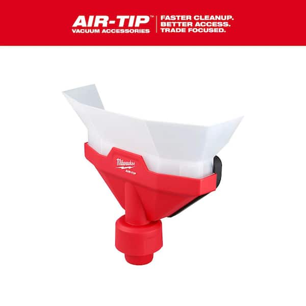 Milwaukee - AIR-TIP 1-1/4 in. - 2-1/2 in. Dust Collector Wet/Dry Shop Vacuum Attachment (1-Piece)