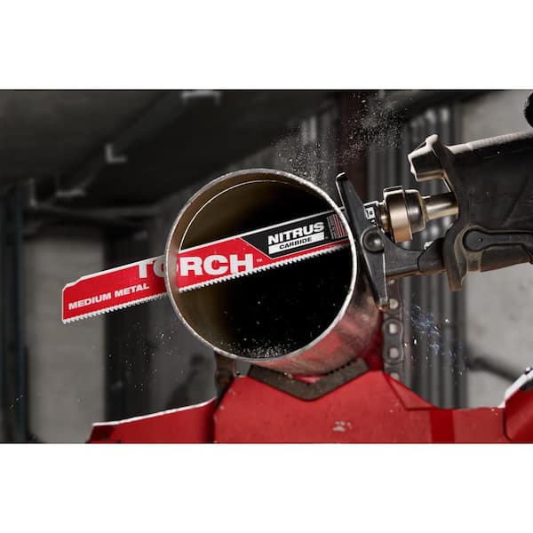 Milwaukee 12 in. 10 TPI TORCH Nitrus Carbide Teeth Medium