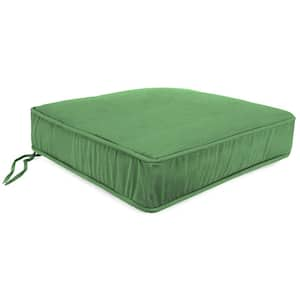 22.5 in. L x 22.5 in. W x 5 in. T Outdoor Deep Seat Cushion in Canvas Cucumber