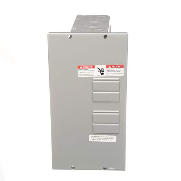 Siemens EQ 125 Amp 4-Space 8-Circuit Main Lug Surface Mount Siemens EQ 125 Amp 4-Space 8-Circuit Main Lug Surface Mount