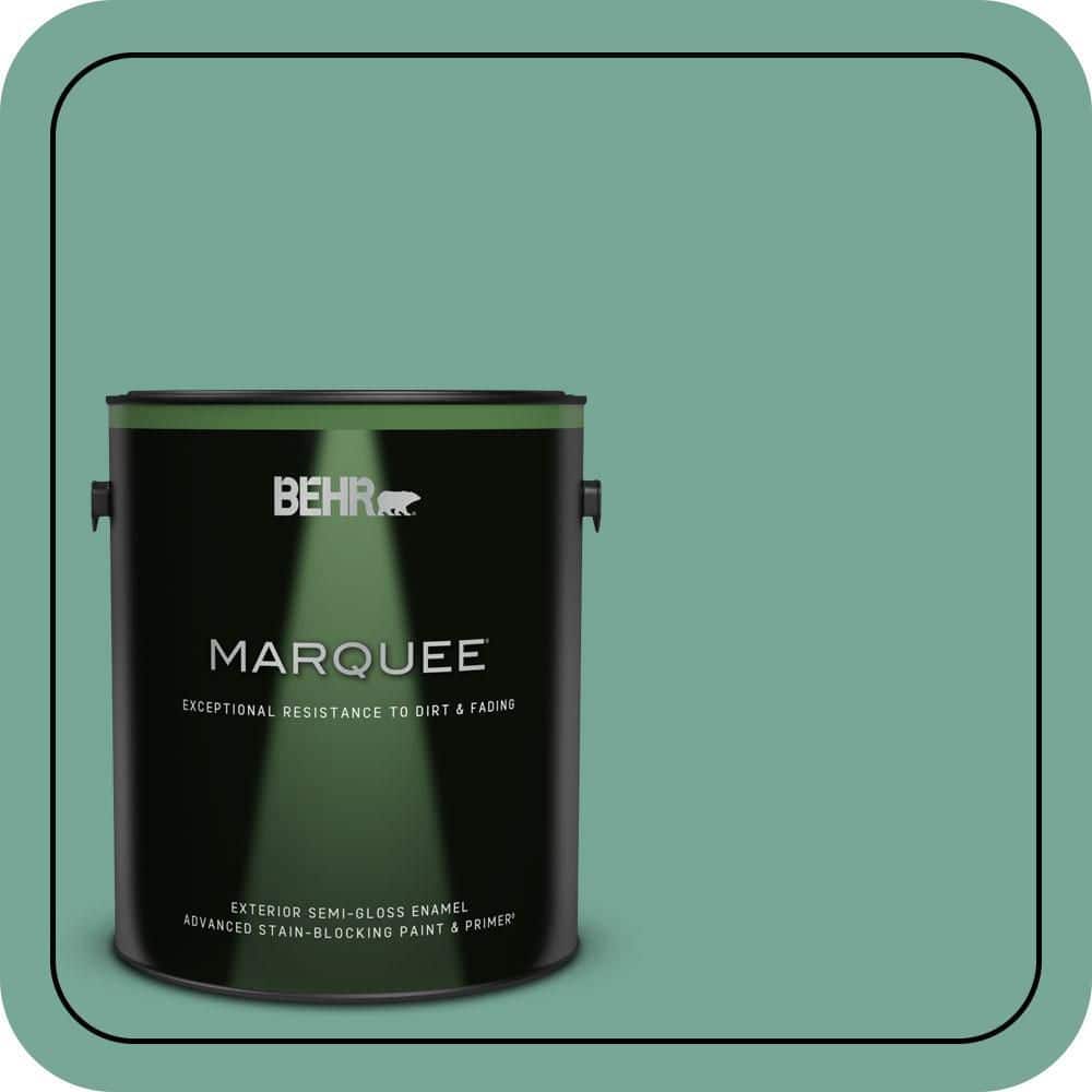 1 gal. #MQ6-38 Patina Semi-Gloss Enamel Exterior Paint & Primer price history on PriceWatchPro