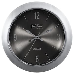 FirsTime & Co. Silver Steel Core Wall Clock