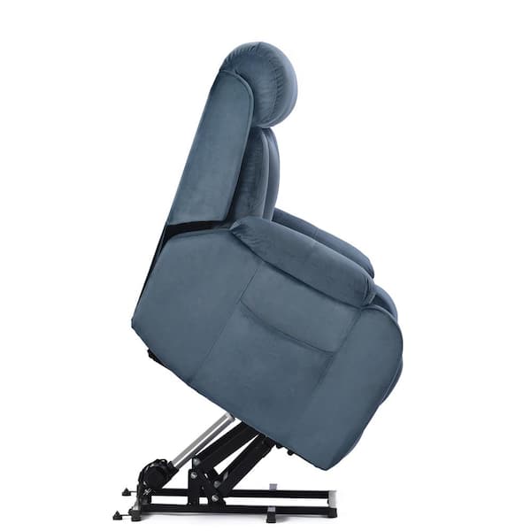 SMAX Power Recliner Chair for Elderly with Premium Velvet Cloth