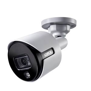 4K Ultra HD Outdoor Active Deterrence Bullet Add-On Security Camera
