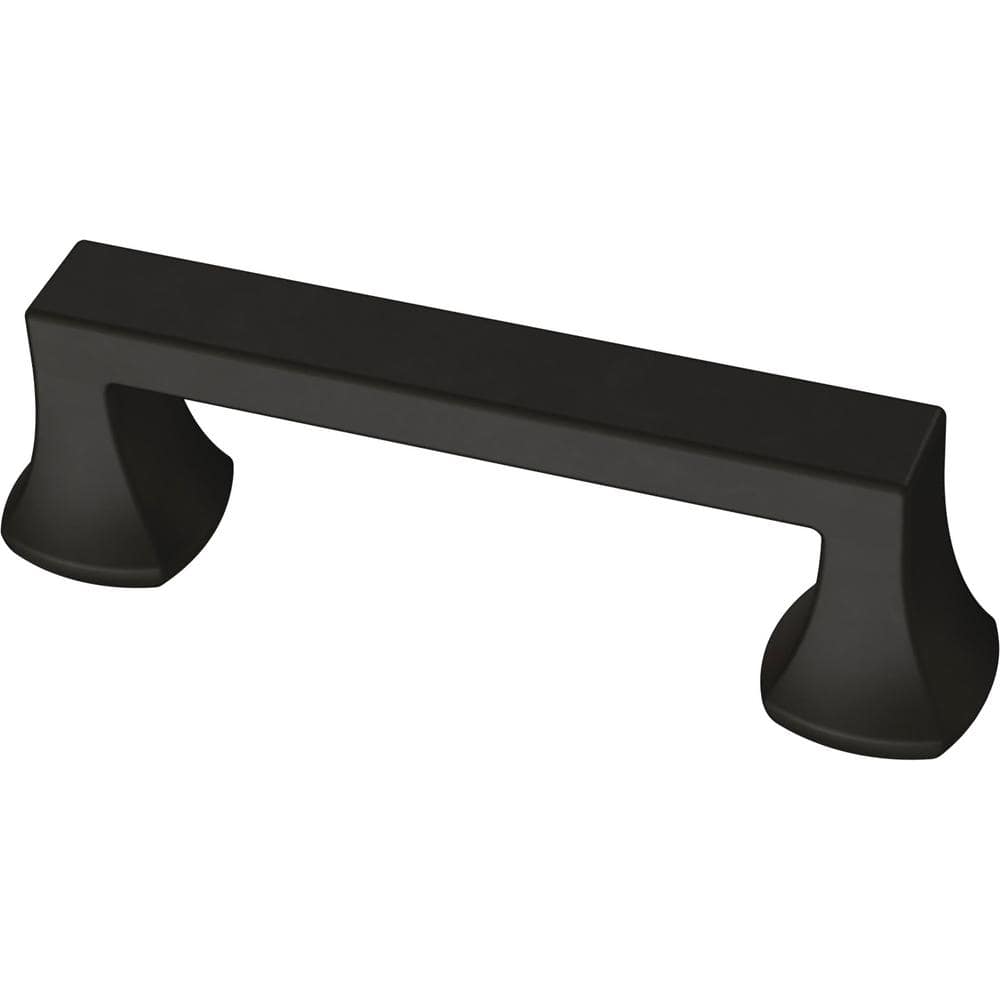 Liberty Mandara 3 in. (76mm) Matte Black Drawer Pull