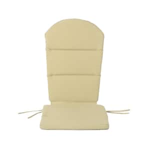 Malibu Khaki Outdoor Patio Adirondack Chair Cushion