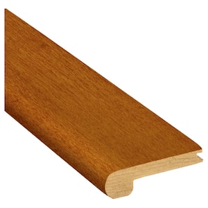 Fawn White Oak 3/4 in. Thick x 3-1/8 in. Wide x 78 in. Length Stair Nose Molding