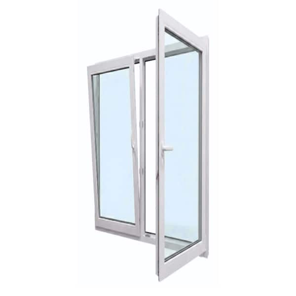 Avora Doors and Windows 48 in. x 60 in. Elite Euro White Exterior