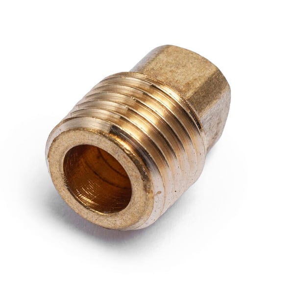 LTWFITTING Brass Pipe Close Nipple Fitting 3/4 Inch Male NPT(Pack