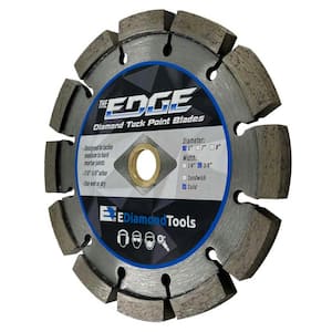 6 in. Mortar, Tuckpointing Rim, Single Blade, 3/8 in. Segment Width, Diamond Tuck Point Blade, 7/8 in. 5/8 in. Arbor