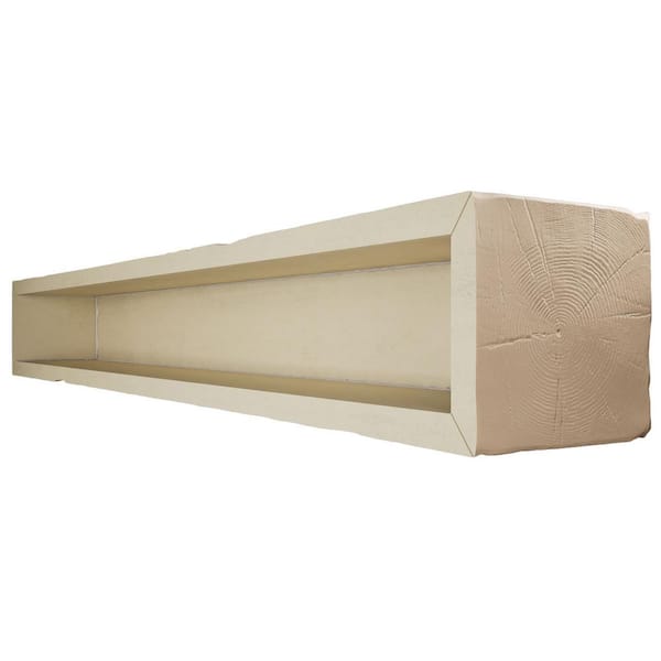 Ekena Millwork 12 in. x 12 in. x 16 ft. 3-Sided (U-Beam) Pecky