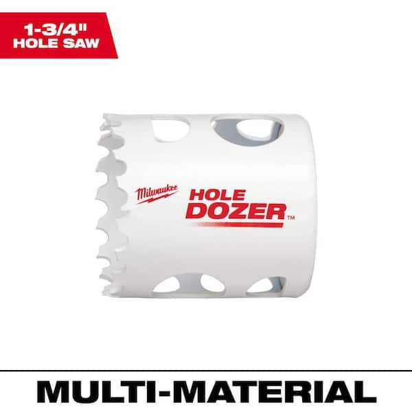 Milwaukee 1-3/4 in. Hole Dozer Bi-Metal Hole Saw