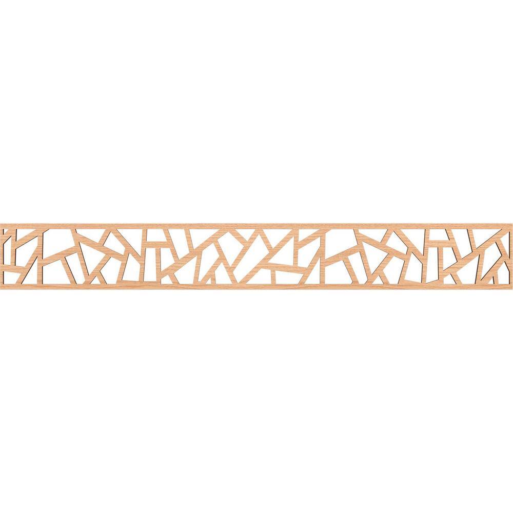 Harrisburg Fretwork 0.25 in. D x 46.5 in. W x 6 in. L Hickory Wood Panel Moulding price history on PriceWatchPro