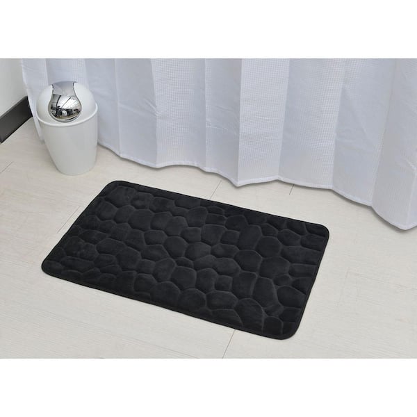 Xiaomi Non-Slip Bath Mat Cobblestone Embossed Bathroom Carpet Shower Room  Doormat Memory Foam Absorbent Floor