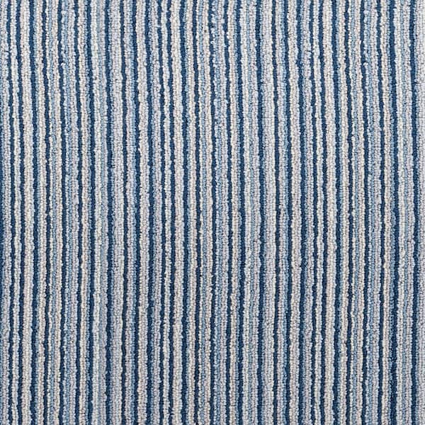 Natural Harmony 6 in. x 6 in. Pattern Carpet Sample - Skyway - Color Waterloo