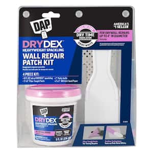 DryDex 8 oz. Dry Time Indicator Wall Repair Patch Kit