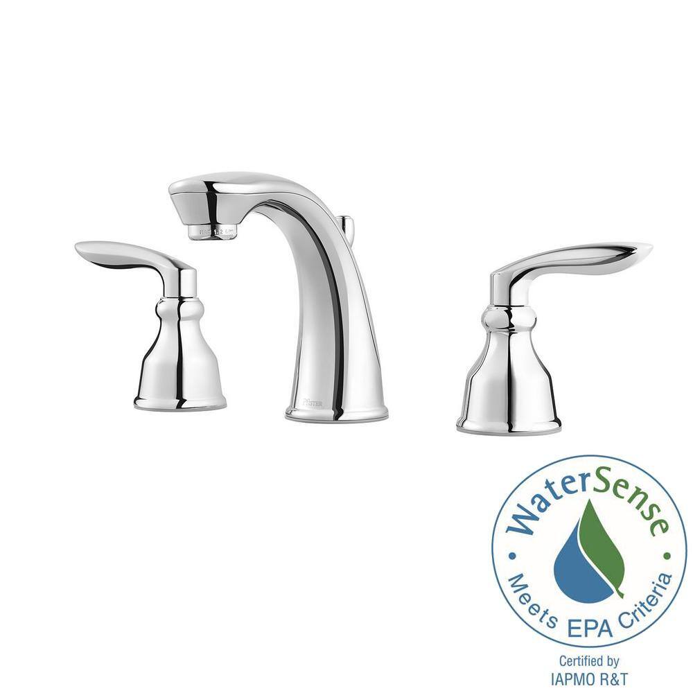 Avalon 8" Widespread Chrome Traditional Bathroom Faucet