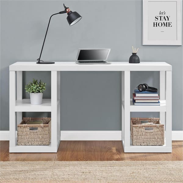 Altra Furniture Parsons White Desk