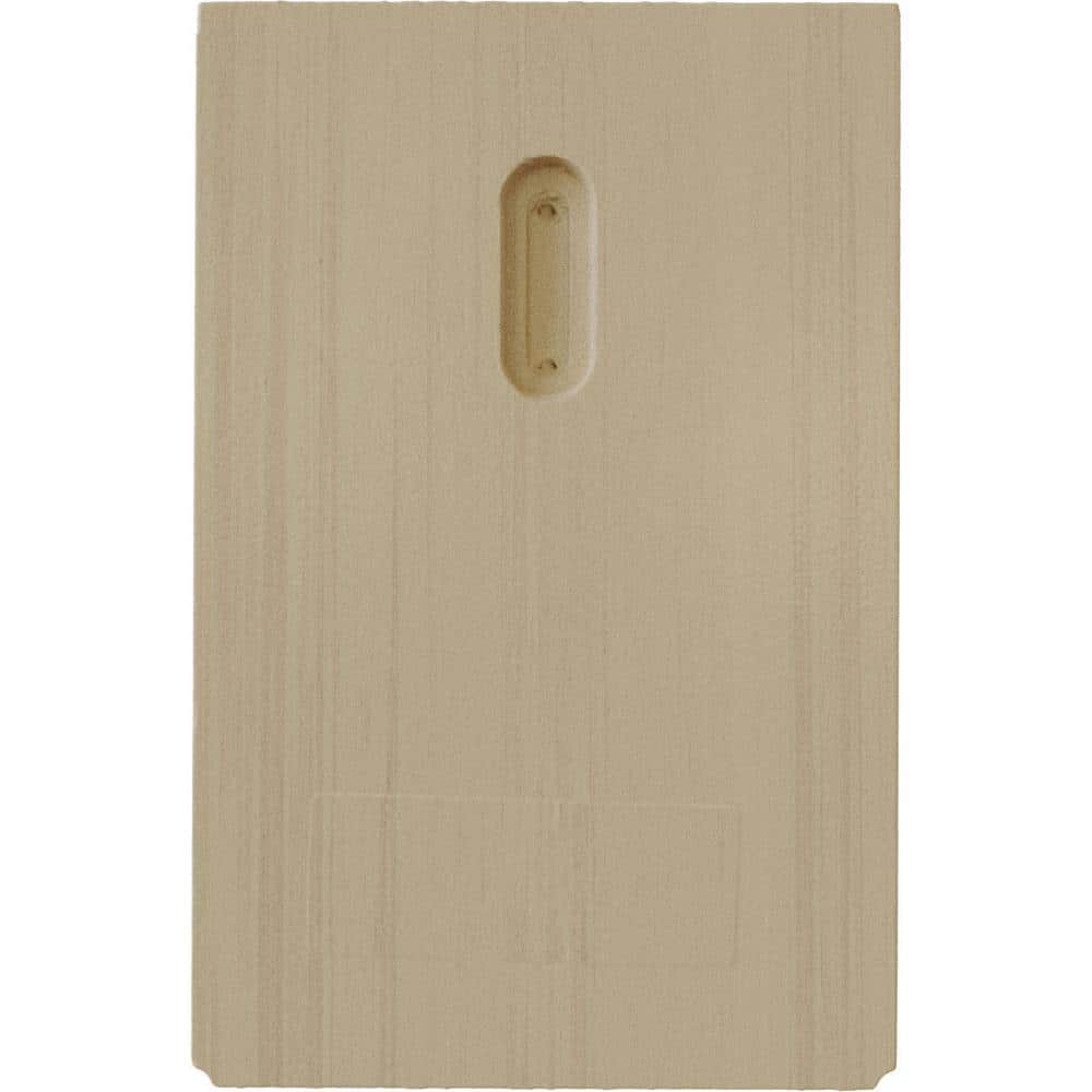 Clarksville 8" Hand-Carved Rubberwood Corbel Bracket